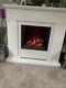 Dimplex Optimyst Electric Fire With White Surround- Excellent Condition