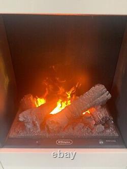Dimplex Optimyst Electric Fire with White Surround- Excellent Condition