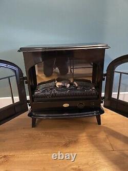 Dimplex Stockbridge Electric Stove Log Fuel Effect Remote Control