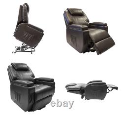 Dorchester Rise and Recline Chair Dual Motor Electric Riser Recliner Armchair