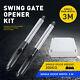 Double Arms Swing Gate Opener Remote Control Electric Auto Door Gate Kit 300kg
