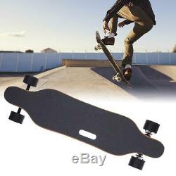 Double Motor Electric Skateboard Longboard 38km/h 14M Wireless Remote Control