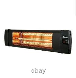Dr. Infrared Heater 1500W Carbon Infrared Indoor Outdoor Patio Heater With Remote