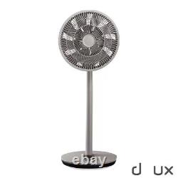 Duux 13 Whisper Flex Smart Pedestal Fan with Remote Control in Grey, DXCF54UK