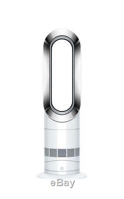 Dyson Hot + Cool AM09 White/Nickel Fan Heater Refurbished 1 Year Guarantee