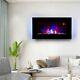 Ex-demo Heatsure Wall Mounted Electric Fireplace Remote Control Led 7 Color