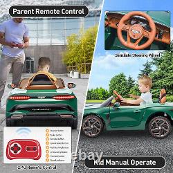 Electric Car for Kids Bentley Licensed 12V Ride On with Remote Control Music LED