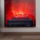 Electric Fireplace Remote Control Led Flame Log Space Heater 1800w Fire Stove