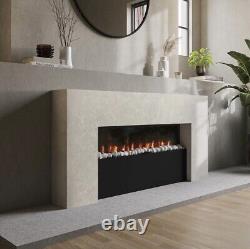 Electric Fireplace with LED Flames and Remote Control