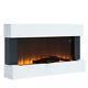 Electric Fires Wall Mounted Led Fireplace Surround Fire Suite Set With Wifi 2kw