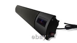 Electric Heater Infrared Bar 2400W, Wall/Ceiling Mount, Remote Control