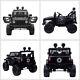 Electric Jeep Ride On Cars For Kids 12v Off Road Truck Toy Remote Control Black
