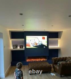 Electric Media Wall Fire A1500 60inch HD Panoramic 3/2/1sided glass