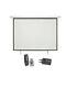Electric Motorised Projector Screens With Built-in Motor Controlled & Remote New
