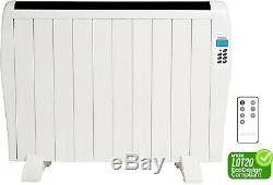 Electric Panel Heater Radiator 1.5KW Wall Mounted With Timer Convector Aluminium