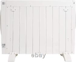 Electric Panel Heater Radiator 900W Wall Mounted With Timer Aluminium Convector