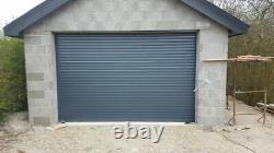 Electric Remote Control Roller Shutter Garage Door MADE TO MEASURE with Fixings