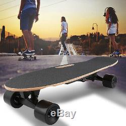 Electric Skateboard 20km/h Longboard Skate Bluetooth Wireless with Remote Control
