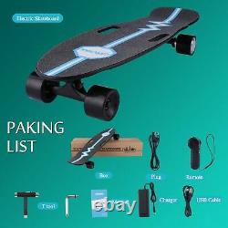 Electric Skateboard 8 Layers Maple Longboard withRemote Control 20km/h 250W Motor