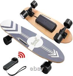 Electric Skateboard E-Longboard withRemote Control 20km/h Adult Unisex New 250W