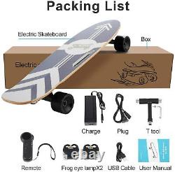 Electric Skateboard E-Longboard withRemote Control 20km/h Adult Unisex New 250W