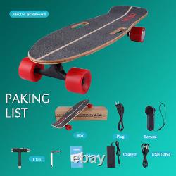 Electric Skateboard E-Longboard withRemote Control 3 modes 20km/h Adult Unisex New