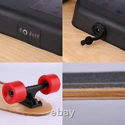 Electric Skateboard E-Longboard withRemote Control 3 modes 20km/h Adult Unisex New
