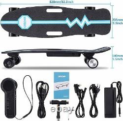 Electric Skateboard Longboard Remote Control 350W Motor Adult Teen Gift 20km/h