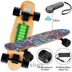 Electric Skateboard Longboard withRemote Control 350W E-Skateboard Adult Teen