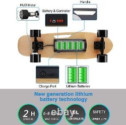 Electric Skateboard Remote Control 250W E-Skateboard 20 km/h Adult Unisex 80 KG