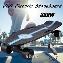 Electric Skateboard Remote Control, 350W Motor Electric Longboard Adult Black NEW