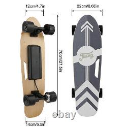 Electric Skateboard Unisex E-Longboard withRemote Control Speed 20km/h Adults New