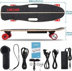 Electric Skateboard withRemote Control 350W Longboard ESkateboard Adult Teens Gift