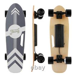 Electric Skateboard withRemote Control Complete Longboard E-Skateboard 20Km/h Gift