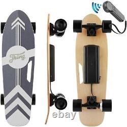 Electric Skateboard withRemote Control E-Longboard for Teen Adult 20KM/H Top Speed