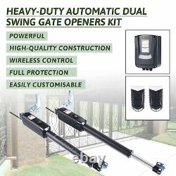 Electric Swing Gate Opener Pull Gate with Remote Control Complete Kit 300k#