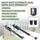 Electric Swing Gate Opener Pull Gate With Remote Control Complete Kit 300k#