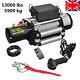 Electric Winch 13000 Lbs 12v Pulling Force Of 5909 Kg Wireless Remote Control