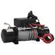 Electric Winch Remote Control Wireless 12v Electric Motor Steel Cable 13000lbs