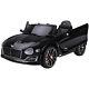 Electric Car For Kids Birthday Gift Led Lights Music With Remote Control-bentley