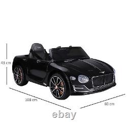 Electric car for kids Birthday gift LED Lights Music with Remote Control-Bentley