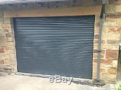 Electric roller garage door insulated automatic remote control