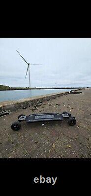 Electric skateboard with remote control used