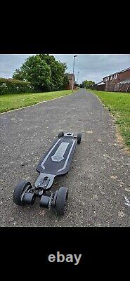 Electric skateboard with remote control used