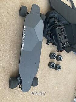 Electric skateboard with remote control used