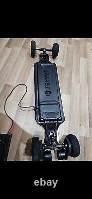 Electric skateboard with remote control used