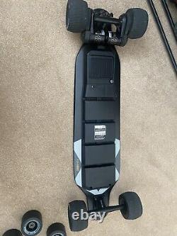 Electric skateboard with remote control used