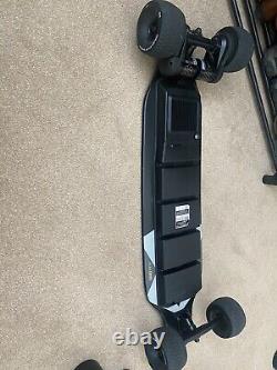 Electric skateboard with remote control used