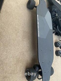 Electric skateboard with remote control used