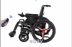 Electric wheelchair with remote control